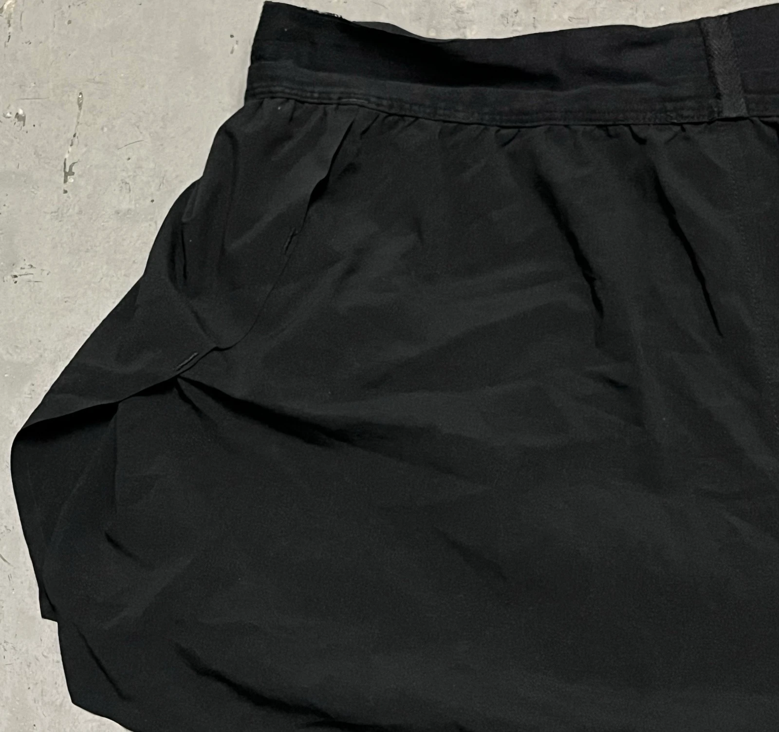 Shorts esportivos pretos de linho – photo 11